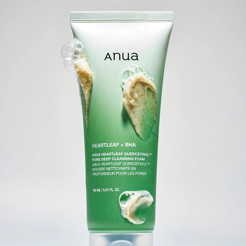 Anua Heartleaf + BHA Quercetinol Deep Cleansing Foam
