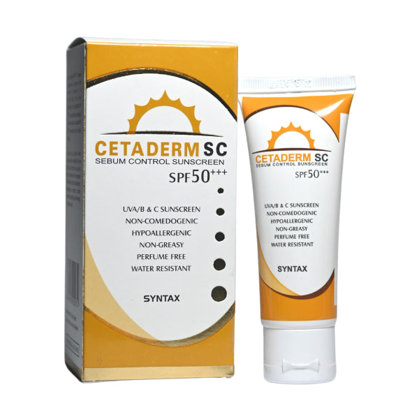 CetaDerm SC Sebum control Sunblock
