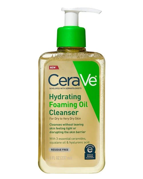 CeraVE Hydrating Foaming Oil
