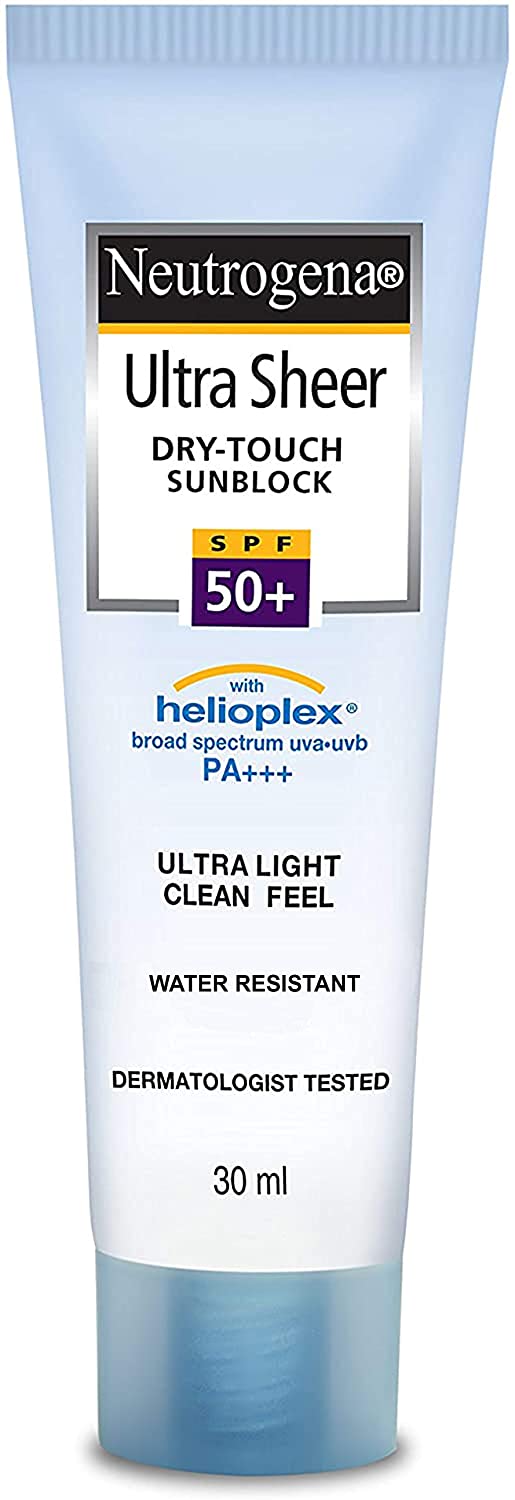 Neutrogena ultra Sheer Dry Touch