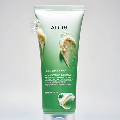 Anua Heartleaf + BHA Quercetinol Deep Cleansing Foam