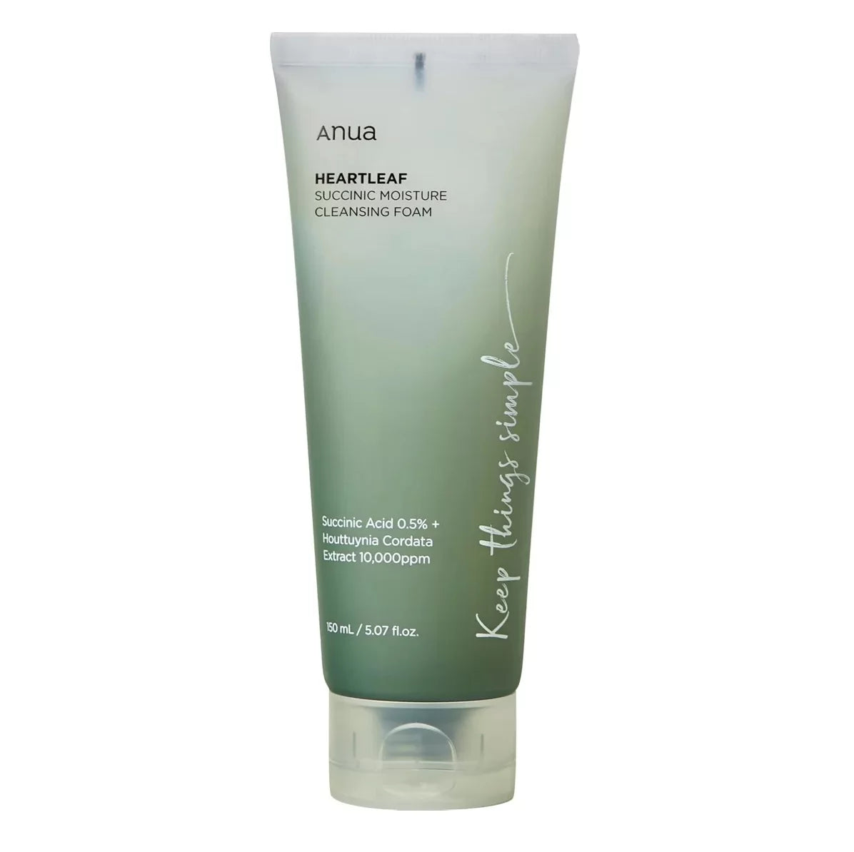 Anua – Succinic Moisture Cleansing Foam – 150ml