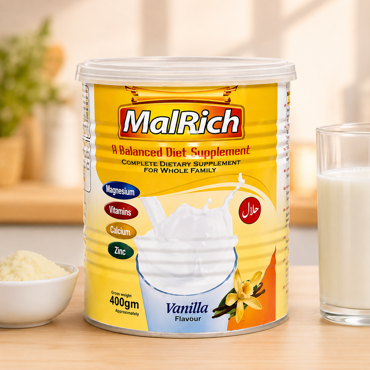 MalRich Balance Diet supplement Milk Powder