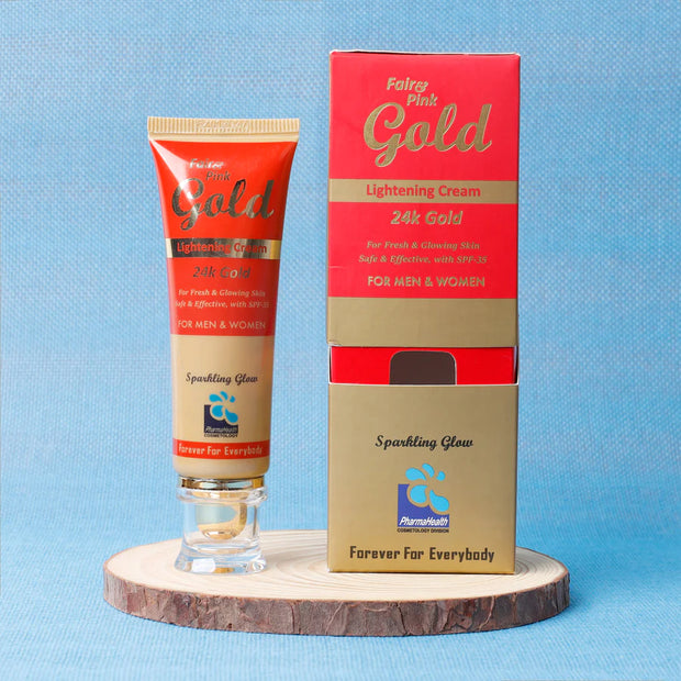 FAIR & PINK GOLD CREAM ( IMPROVES BLOOD CIRCULATION, AND STOPS EARLY AGING, WRINKLES AND TANNING )