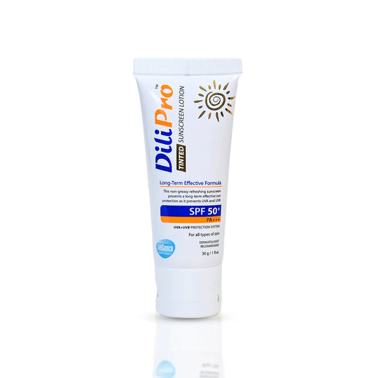 DiliPro TINTED Sunscreen Lotion