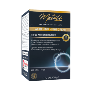 Motate whitening night cream