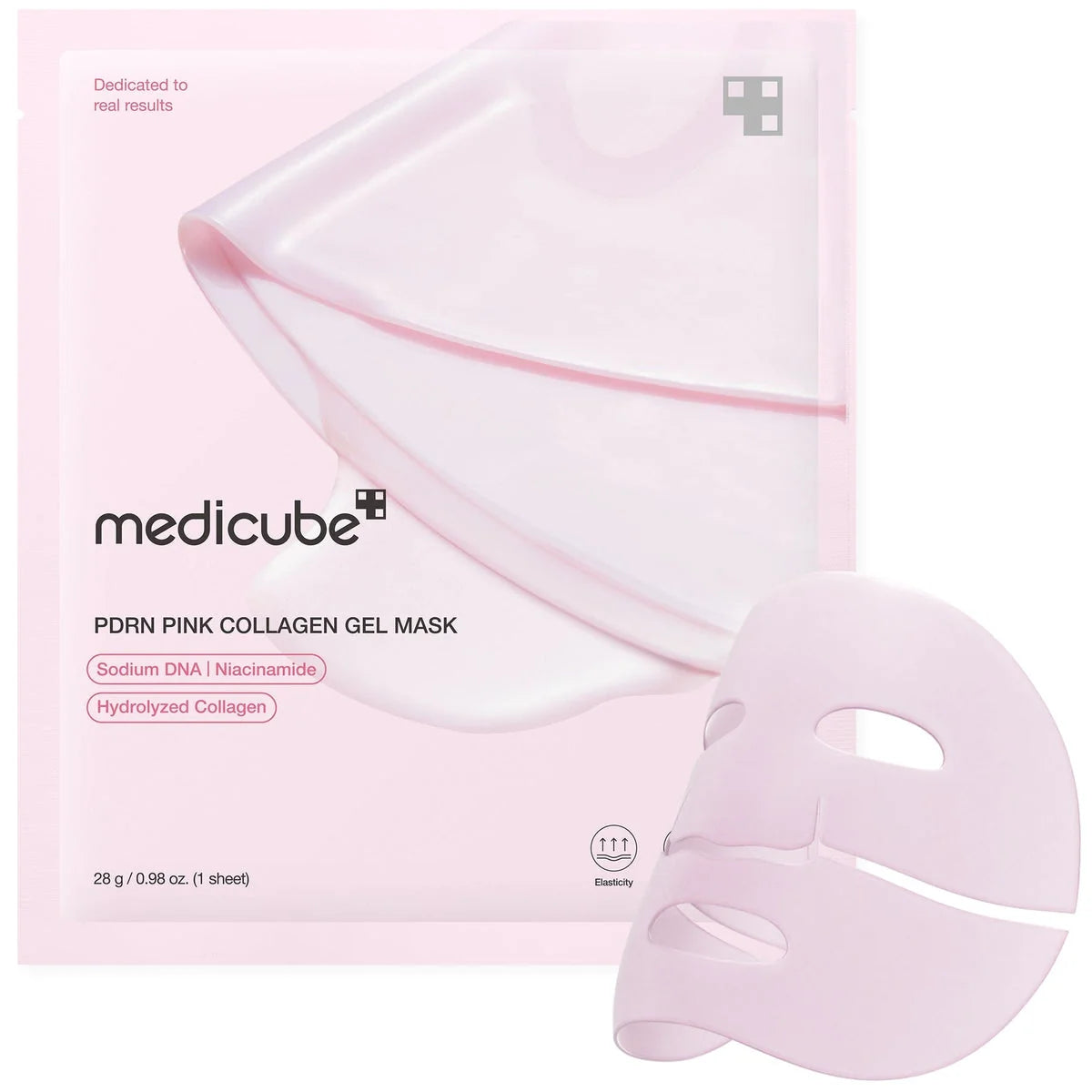 Medicube PDRN Pink Collagen Gel Mask – 4 Piece