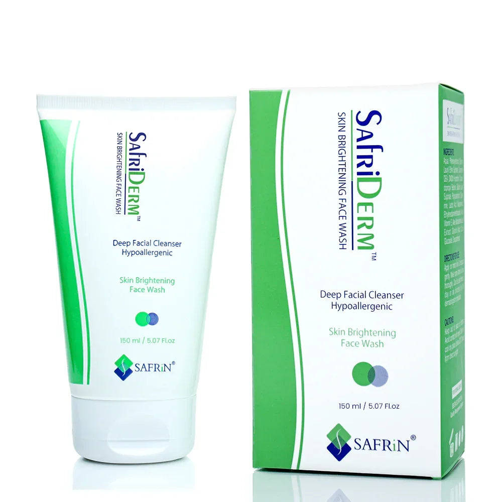 Safriderm Skin brightening facewash