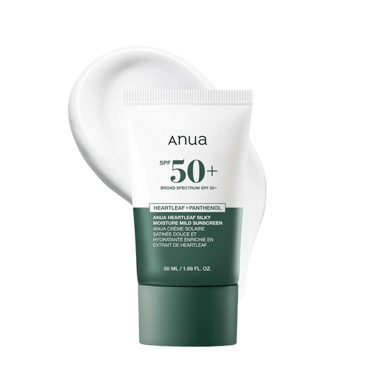 ANUA HEARTLEAF SILKY MOISTURE SUNSCREEN
